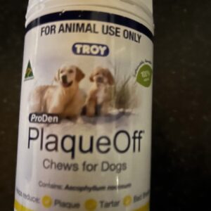 PLAQUE OFF TREATS FOR DOGS